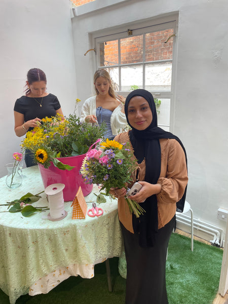 Sip, Munch & Flower Arranging