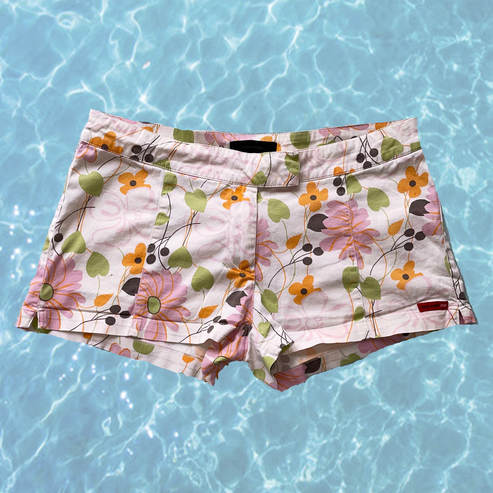 Vintage Floral Cotton Shorties