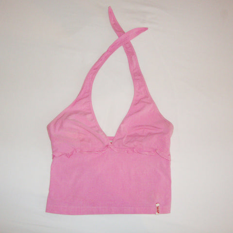 Miss Sixty Pink Stretch Thick Halter