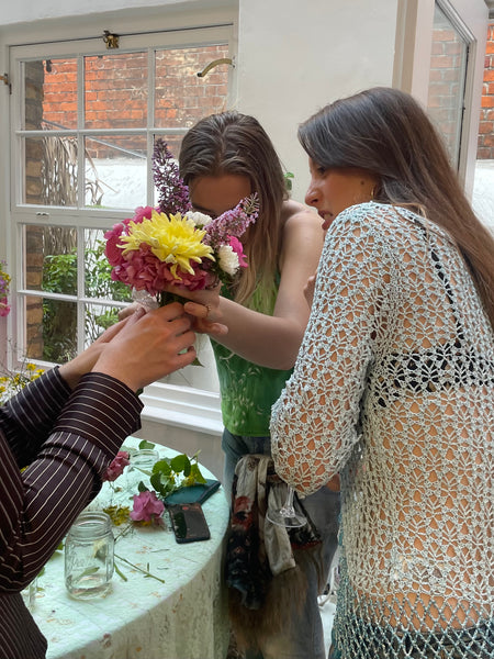 Sip & Flower Arrange Jam Jar Bouquet