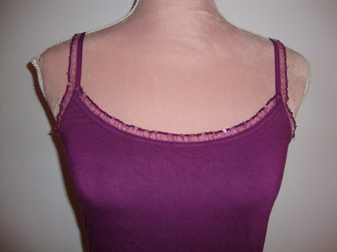 Purple Fairy Trim Y2K Top