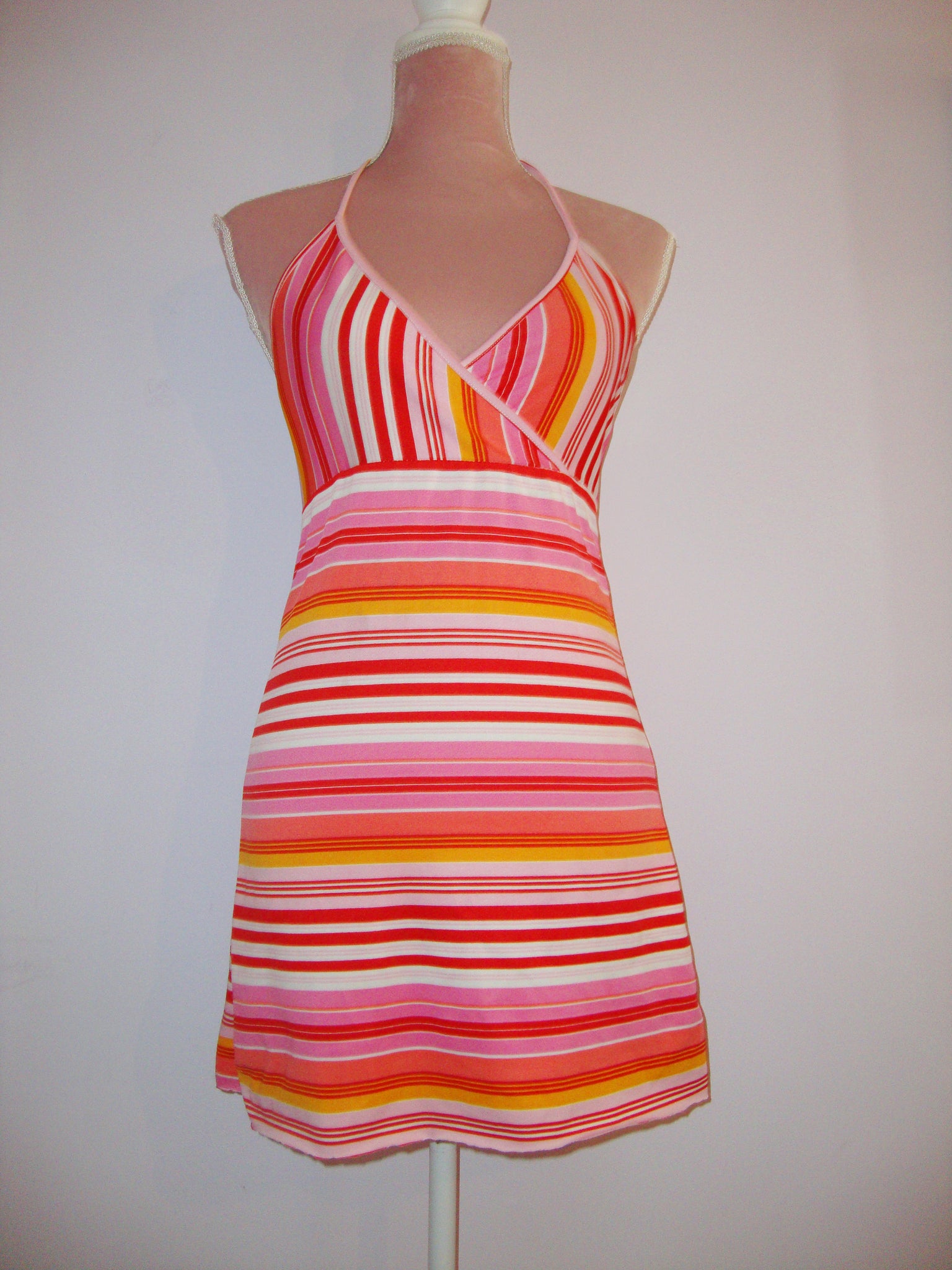 Sunshine Y2K Orange Icelolly Dress